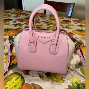 Givenchy Antigona Mini Pink Tri-Color bag in excellent used condition!